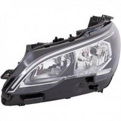 Faro fanale anteriore sx PEUGEOT 3008 5008, 2016 2017 2018 2019 2020, H7+HB3+PWY24W, con motorino, 1616878180