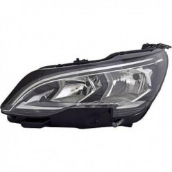 Faro fanale anteriore sx PEUGEOT 3008 5008, 2017 2018 2019 2020, VALEO, H7+HB3 con luce diurna LED DRL, 1616878180