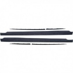 TUNING Set minigonne MERCEDES CLA X118 C118 berlina coupè Wagon Shooting Brake, 2019- SPORT CLA45 AMG look, listello nero