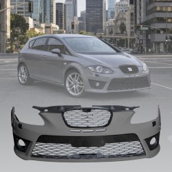 TUNING Paraurti anteriore SEAT LEON, 2005 2006 2007 2008 2009 2010 2011 2012, look Cupra R