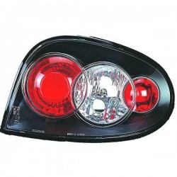 Set fari fanali posteriori TUNING RENAULT MEGANE 1996-02/1999, Coach 3 porte, Lexus neri