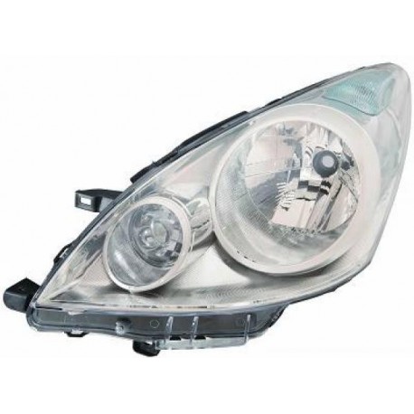 Faro fanale proiettore anteriore sinistro NISSAN NOTE, 02/2009-2013 H4 per regolazione elettrica
