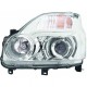 Faro fanale proiettore anteriore XENON HID destro NISSAN X-TRAIL 02/2007-07/2010 D2S con motorino