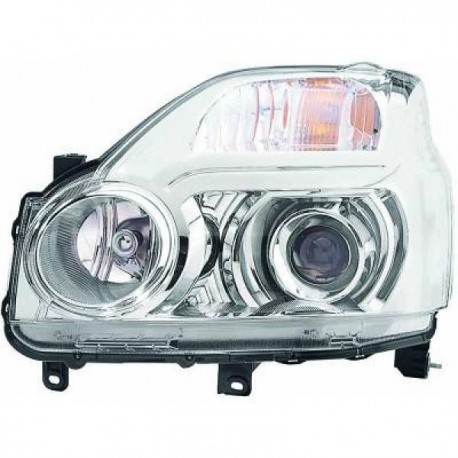 Faro fanale proiettore anteriore XENON HID destro NISSAN X-TRAIL 02/2007-07/2010 D2S con motorino