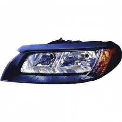 Faro fanale proiettore anteriore sinistro VOLVO V70 anni 2007-2013 e S80 anni 2006-2013, nero H7+H9 con motorino