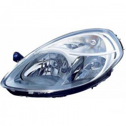 Faro fanale proiettore anteriore sinistro LANCIA YPSILON 2006-2011 con motorino H3+H7