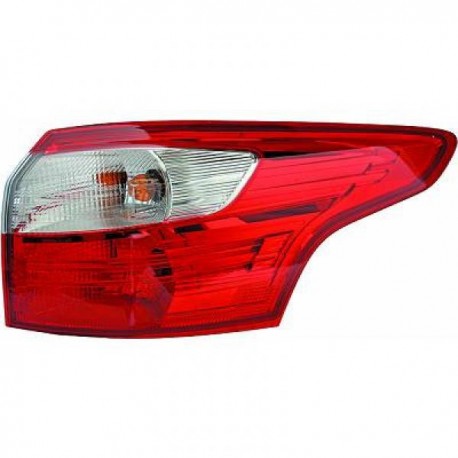 Faro fanale posteriore destro FORD FOCUS, 2011- Station Wagon SW, esterno, a LED