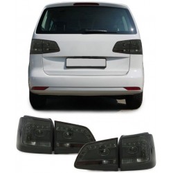 Set fari fanali posteriori TUNING per VW TOURAN 2010-2015 a LED fumè smoke