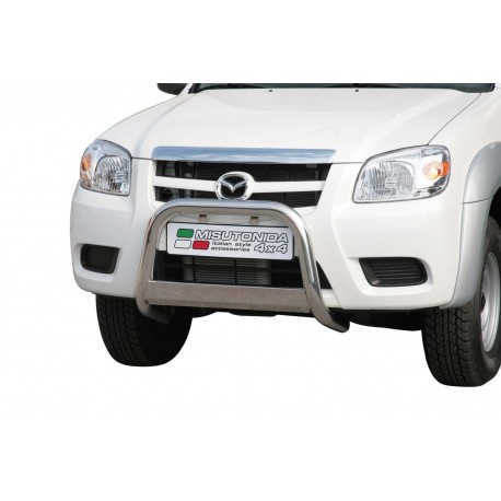 Bullbar anteriore OMOLOGATO MAZDA BT 50 D.C. 2009-2012 acciaio INOX mod Medium
