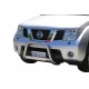 Bullbar anteriore OMOLOGATO NISSAN Pathfinder 2005-2010 acciaio INOX mod Medium