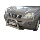 Bullbar anteriore OMOLOGATO NISSAN X-Trail 2007-2010 acciaio INOX mod Medium