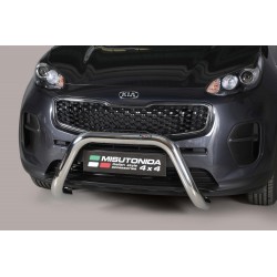 Bullbar anteriore OMOLOGATO KIA Sportage 2016- acciaio INOX mod Medium