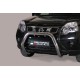 Bullbar anteriore OMOLOGATO NISSAN X-Trail 2010-2014 acciaio INOX mod Medium