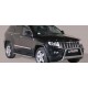 Bullbar anteriore OMOLOGATO JEEP Grand Cherokee 2011 2012 2013 2014 acciaio INOX mod Medium