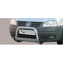Bullbar anteriore OMOLOGATO VOLKSWAGEN Caddy 2003 2004 2005 2006 2007 2008 2009 2010 acciaio INOX mod Medium