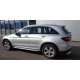 Set pedane TUNING predellini laterali MERCEDES GLC X253 versioni SUV e Coupè 2015- in acciaio e ABS con accessori di montaggio