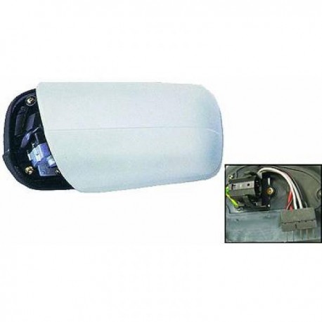 Specchio specchietto retrovisore esterno sinistro MERCEDES Classe C W202 1993-09/1996, Classe E W210 1995-1999, Classe S W140 1991-1998, ripiegabile connettore maschio