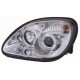 Set fari fanali proiettori anteriori TUNING MERCEDES SLK R170 1996-2004 ANGEL EYES chrome H1+H1