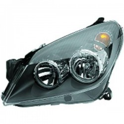 Faro fanale proiettore anteriore BI-XENON HID destro OPEL ASTRA 2004-2011 HELLA D2S+H7 con luce curva adattiva
