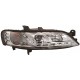 Set fari fanali proiettori anteriori TUNING OPEL VECTRA B 1999-2002 cromati luce diurna LED DRL DAYLINE