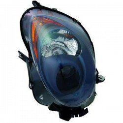 Faro fanale proiettore anteriore sinistro ALFA MITO 2008- TYC H7+H7 con motorino, nero