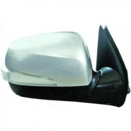 Specchio specchietto retrovisore esterno sinistro ISUZU D-MAX, 2009-2012, cromato elettrico freccia ripiegabile