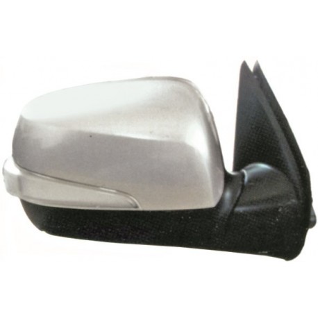 Specchio specchietto retrovisore esterno destro ISUZU D-MAX, 2006-2008, elettrico cromato freccia