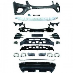 Paraurti anteriore TUNING look GLC 63 AMG per MERCEDES GLC X253 dal 2015 Suv e Coupè completo modello no sensori