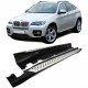 Set pedane predellini laterali TUNING BMW X6 E71, anni 2008-2014