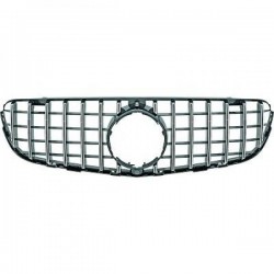 Calandra griglia radiatore anteriore TUNING MERCEDES GLC X253 2015-2018 SUV Coupè look GT cromata nera