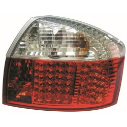 Set fari posteriori TUNING AUDI A4 8E B6 00-04 berlina LED rossi chiari
