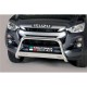 Bullbar anteriore OMOLOGATO ISUZU D-Max 2019- Space Cab Double Cab acciaio INOX mod Medium