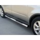 Coppia set pedane protezione sottoporta laterali TUNING SUV Subaru Tribeca 2006-2007 mod Grand acciaio inox anche nero opaco