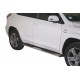 Coppia set pedane protezione sottoporta laterali TUNING SUV Toyota Rav4 2010-2012 mod Grand ovali acciaio inox anche nero opaco