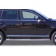 Coppia set pedane protezione sottoporta laterali TUNING SUV VW Touareg 2002-2007 mod Grand acciaio inox anche nero opaco