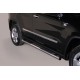 Coppia set pedane protezione sottoporta laterali TUNING SUV Jeep Grand Cherokee 2011-2014 mod Grand acciaio inox anche nero opaco