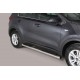 Coppia set pedane protezione sottoporta laterali TUNING SUV Kia Sportage 2016- mod Grand acciaio inox anche nero opaco