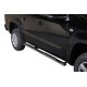 Coppia set pedane protezione sottoporta laterali TUNING SUV VW Amarok Trendline 2010- mod Grand ovali acciaio inox anche nero opaco