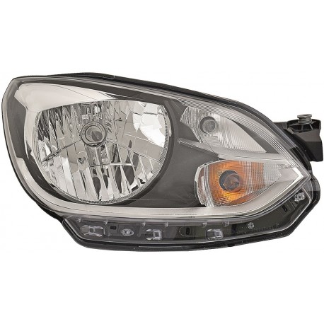 Faro fanale anteriore dx VW UP 2011 2012 2013 2014 2015 06/2016 HELLA cromato oem 1S1941016E 1S1941016G 1S1941016J 1S1941016L 1S1941016N