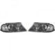 Set fari fanali anteriori ANGEL EYES TUNING VW PASSAT 2000 2001 2002 2003 2004 2005 nero