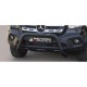 Bullbar anteriore OMOLOGATO SUV Mercedes ClasseX diam 76mm mod Small acciaio inox anche nero opaco