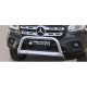 Bullbar anteriore OMOLOGATO SUV Mercedes ClasseX diam 63mm mod Medium acciaio inox anche nero opaco