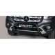 Bullbar anteriore OMOLOGATO SUV Mercedes ClasseX diam 63mm mod Medium acciaio inox anche nero opaco