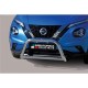 Bullbar anteriore OMOLOGATO SUV Nissan Juke 2020- diam 63mm mod Medium acciaio inox anche nero opaco