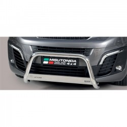 Bullbar anteriore OMOLOGATO SUV Peugeot Expert Traveller 2016- diam 63mm mod Medium acciaio inox anche nero opaco