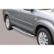 Coppia set pedane protezione sottoporta laterali TUNING SUV Honda CR-V 2005-2006 lunga acciaio inox anche nero opaco