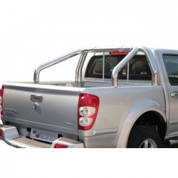 Rollbar pickup SUV Great Wall Steed Wingle DoubleCab 2009-2011 diam 76mm mod Maxi acciaio inox anche nero opaco
