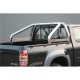 Rollbar pickup SUV Mazda BT 50 2007-2009 diam 76mm mod Maxi con logo acciaio inox anche nero opaco