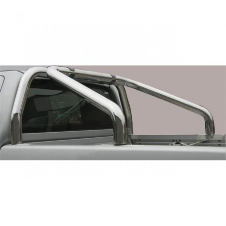 Rollbar pickup SUV Nissan Pick Up Navara 2005-2010 diam 76mm mod Maxi acciaio inox anche nero opaco