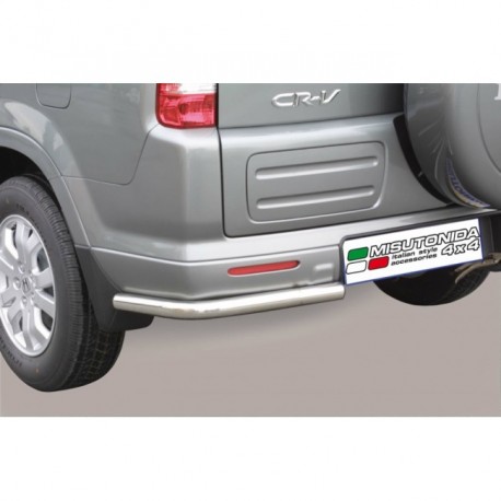 Barra tubo protezione posteriore SUV Honda CR-V 2005-2006 diam 50mm angolari acciaio inox anche nero opaco